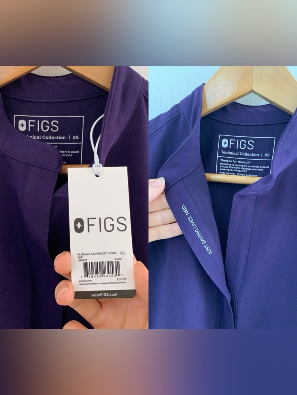 FIGS PURPLE JAM RAFAELA + UMAN JOGGER SET! - Picture 10 of 16